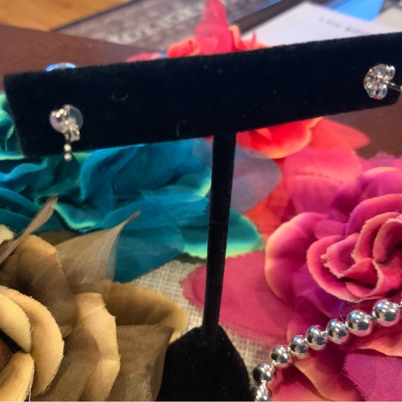 NWOT 💕silver ball earrings and silver ball bracelet. All 925💕 - Picture 4 of 5
